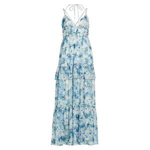 NEW Cami NYC - Size 8, Women's Doris Silk Floral Maxi Dress - Sea Floral